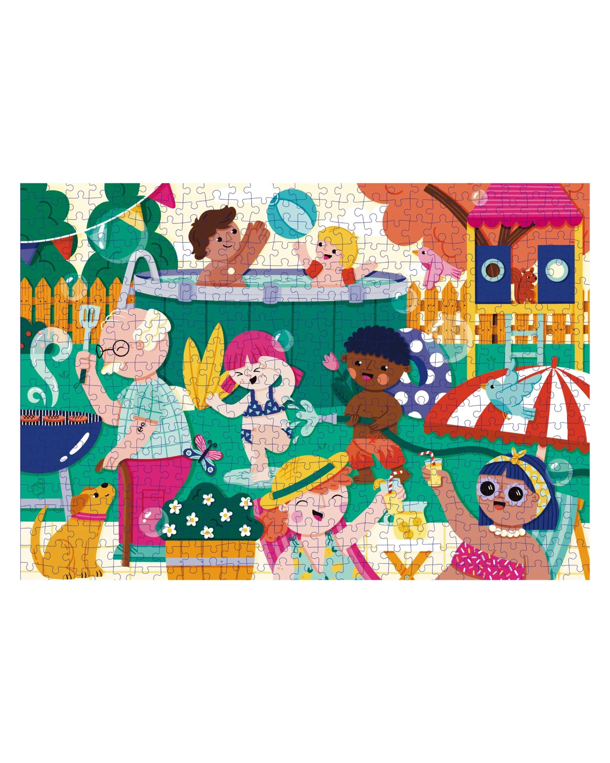 Park Walk Puzzle 500 Pieces - Holiyay Puzzle