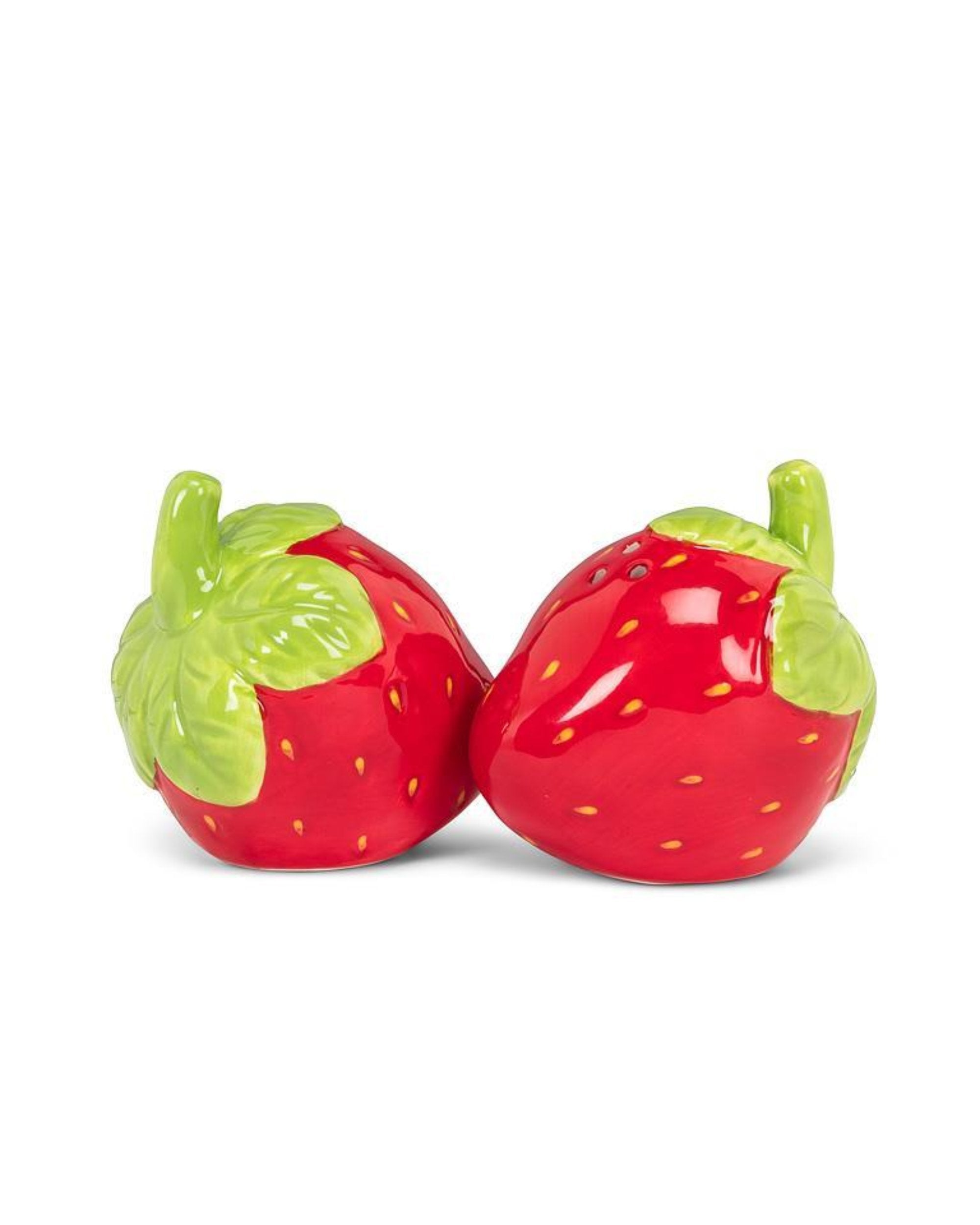 Salière et poivrière - Fraises