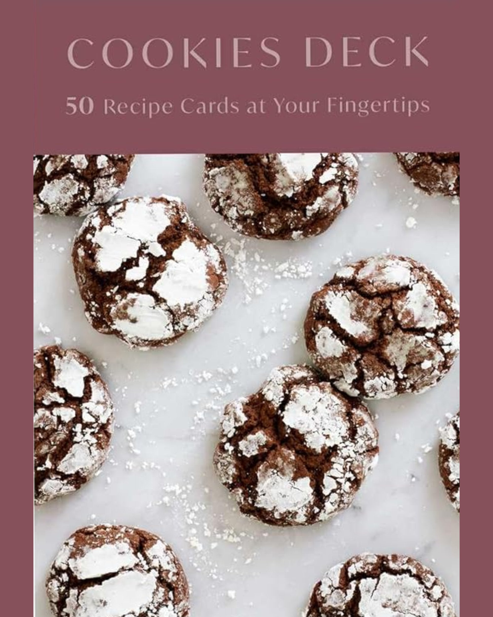 Williams Sonoma Cookies Recipe Deck: 50 Recipe Cards for Cookies & Bars at Your Fingertips