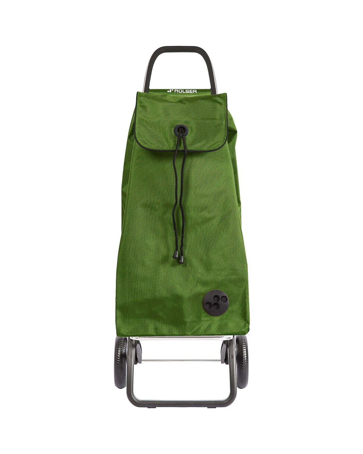 Chariot de marché vert olive