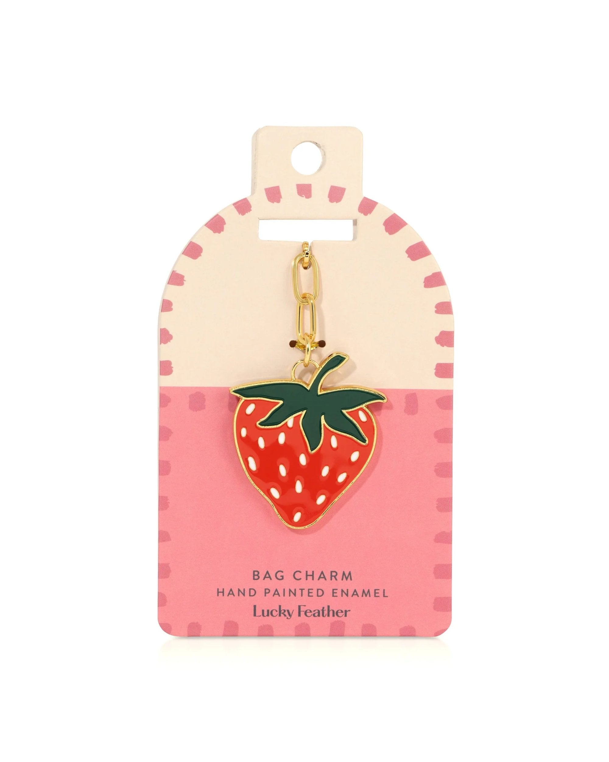 Bag Charm - Fraise