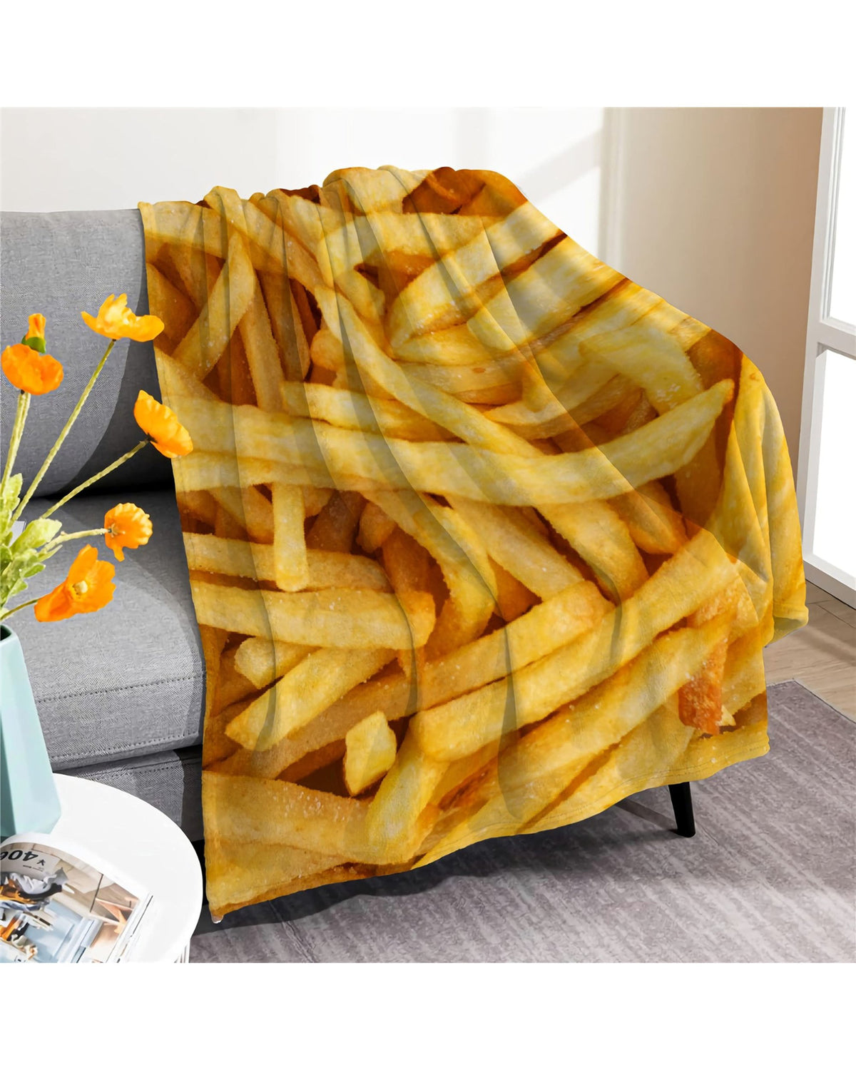 Couverture 48x60 Frites