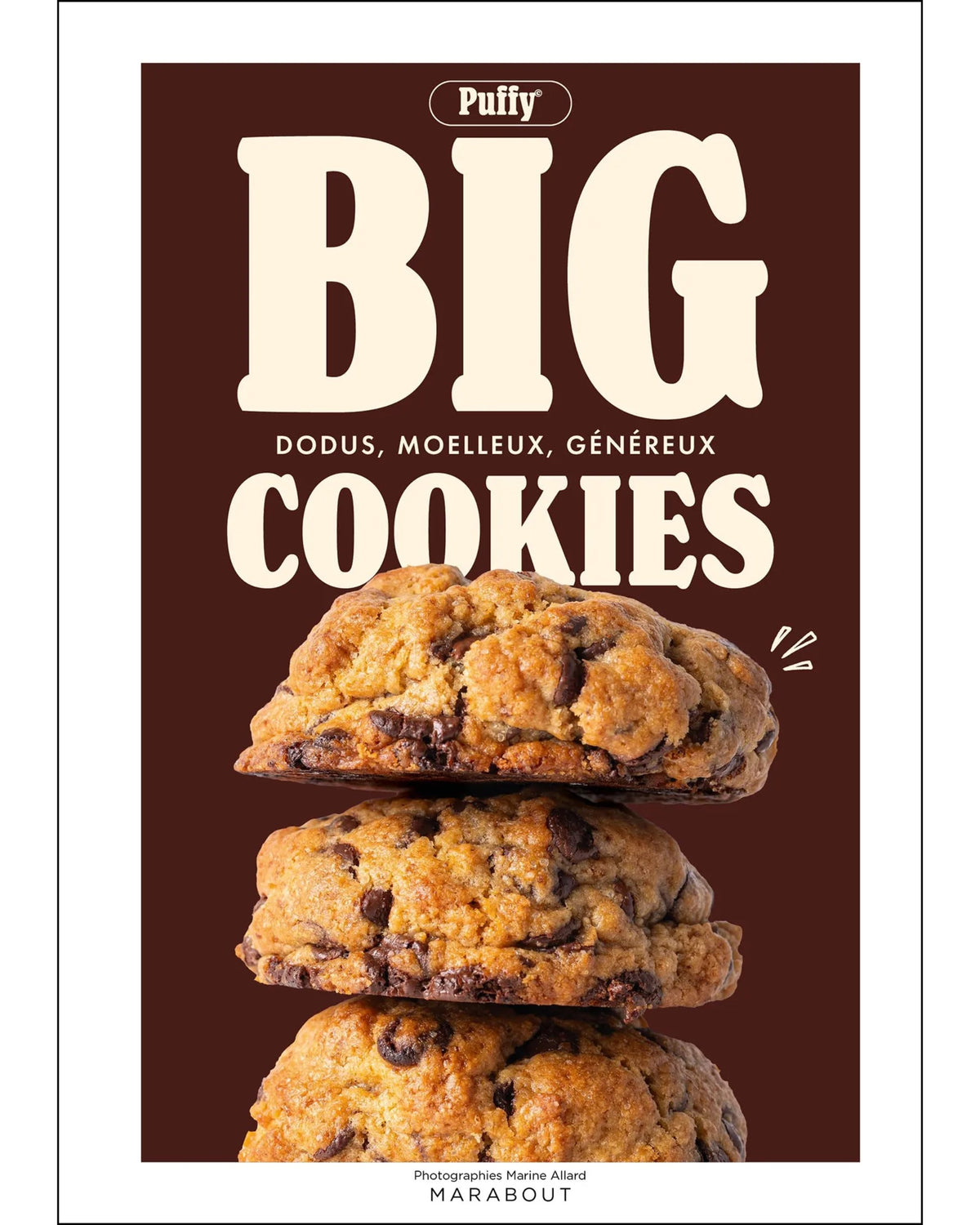Big cookies : dodus, moelleux, généreux - À PARAÎTRE