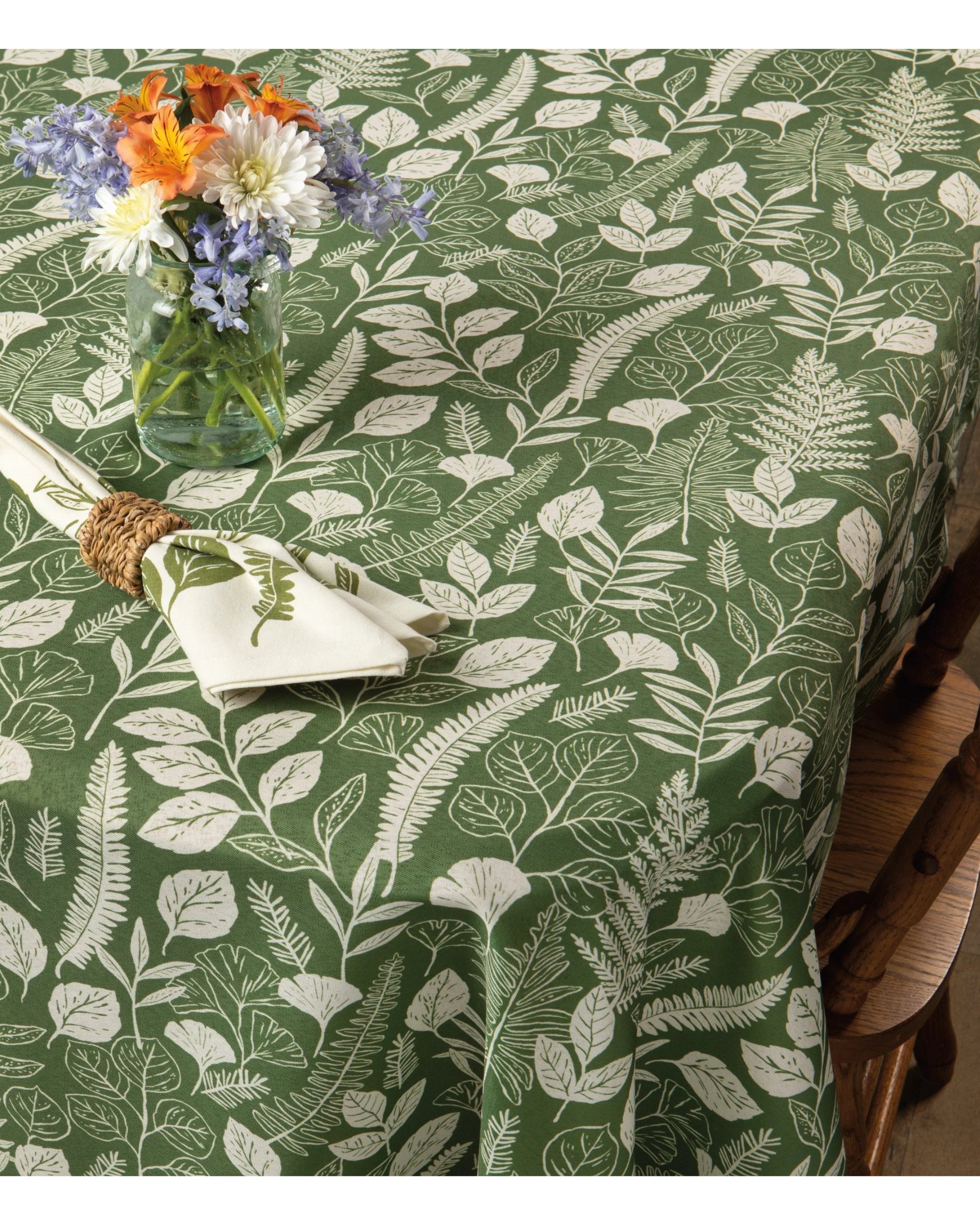Nappe 120 x 60 pouces - Fougère