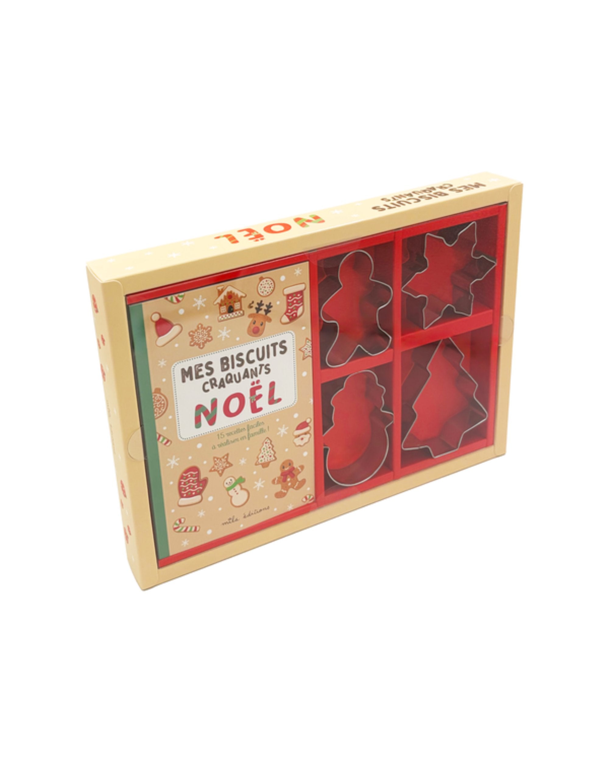 Mes biscuits craquants Noël : 15 recettes faciles à réaliser en famille ! - Collectif - À PARAÎTRE