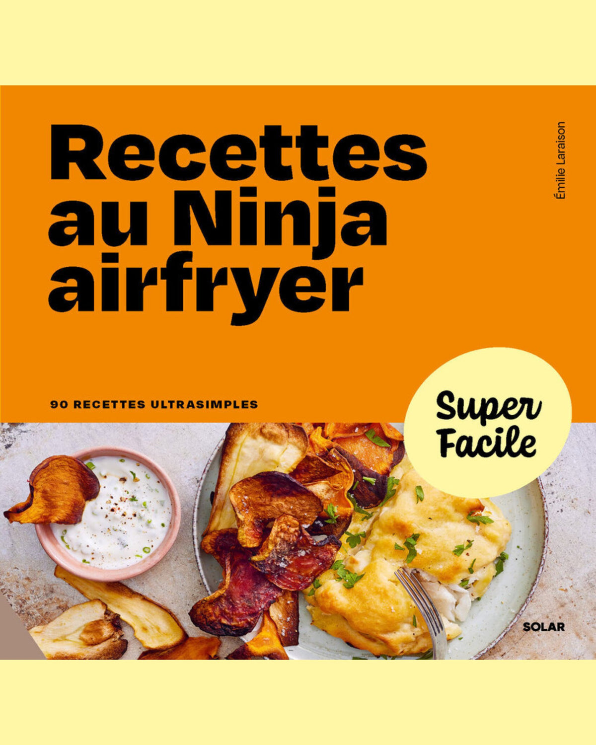 Recettes au Ninja airfryer : 90 recettes ultrasimples - Delphine Lebrun - À PARAÎTRE