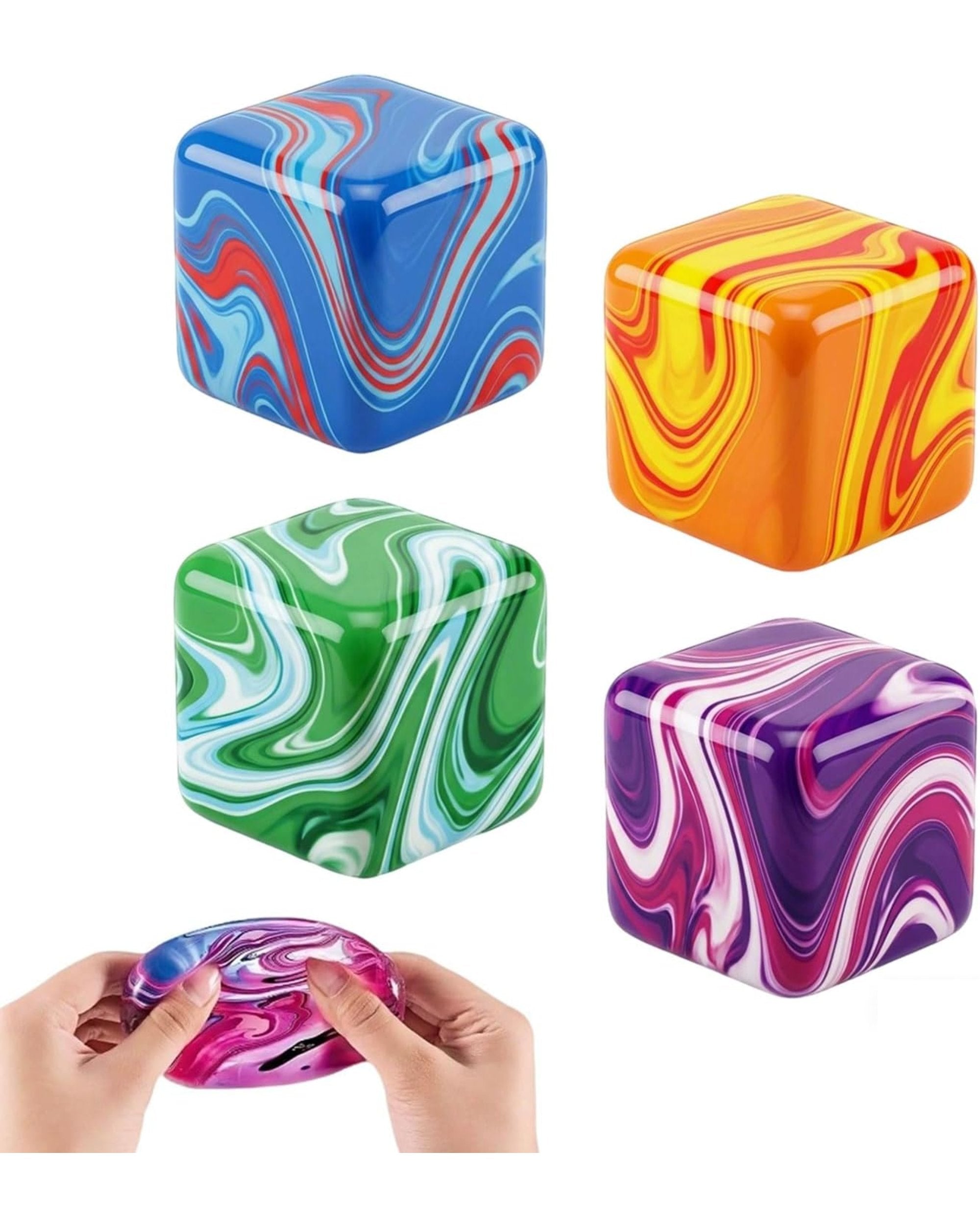 Sugar Squish Marble Cube
