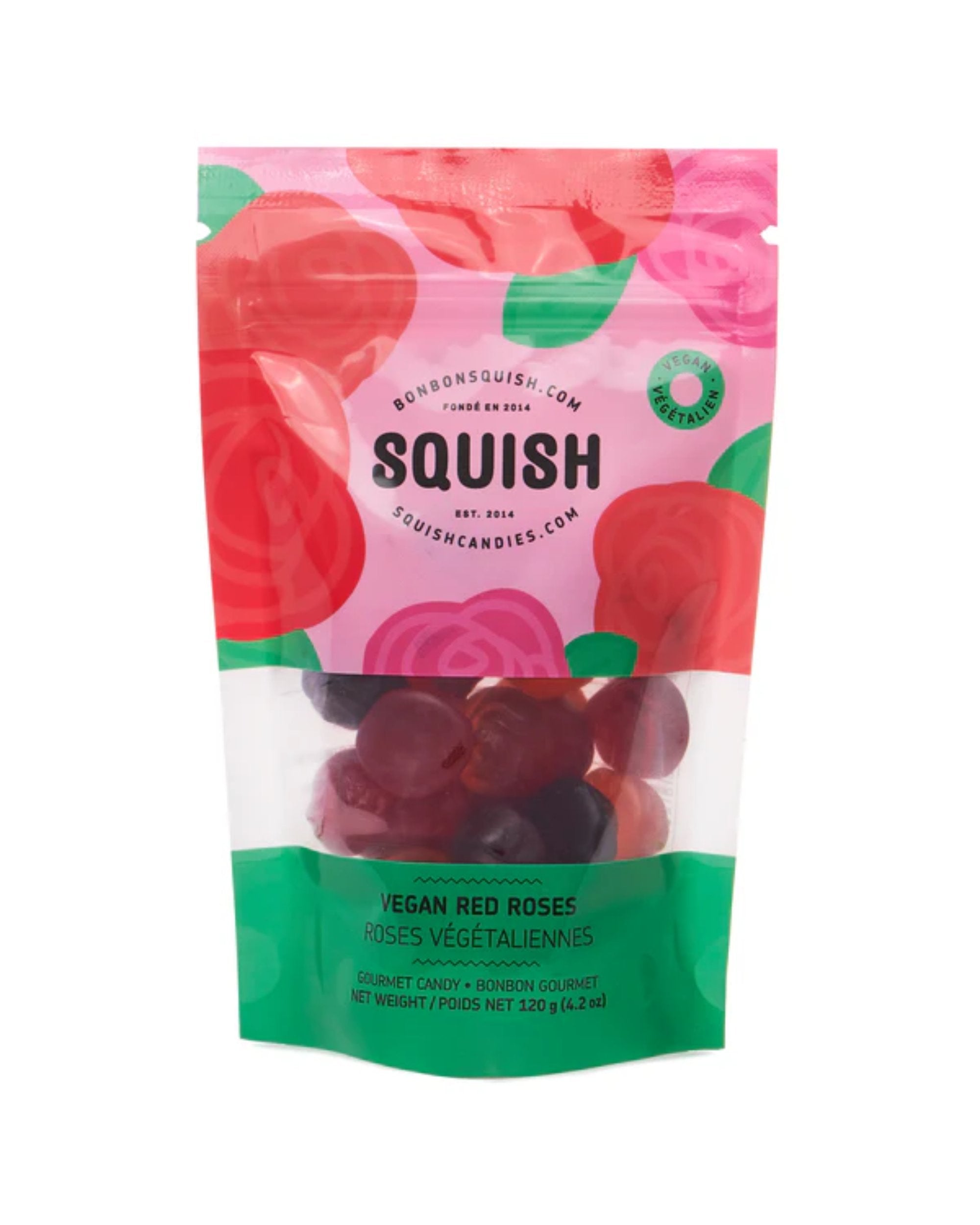 Bonbon gourmet végétalien - Roses Végétaliennes
