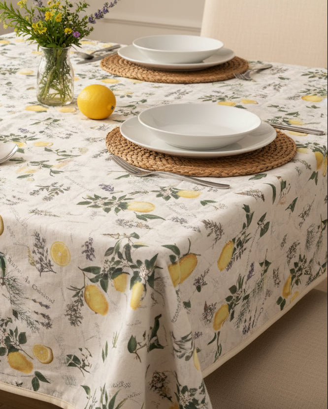 Nappe pour 6 personnes - Motif Provençal
