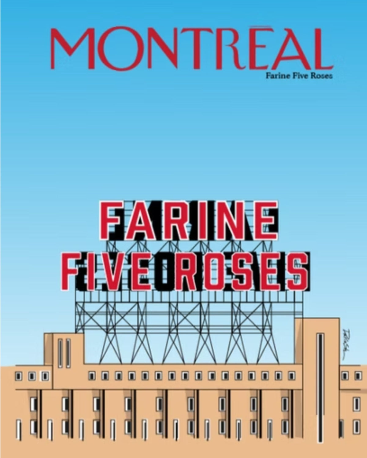 Affiche Montréal - Dairus Hramezani -14099