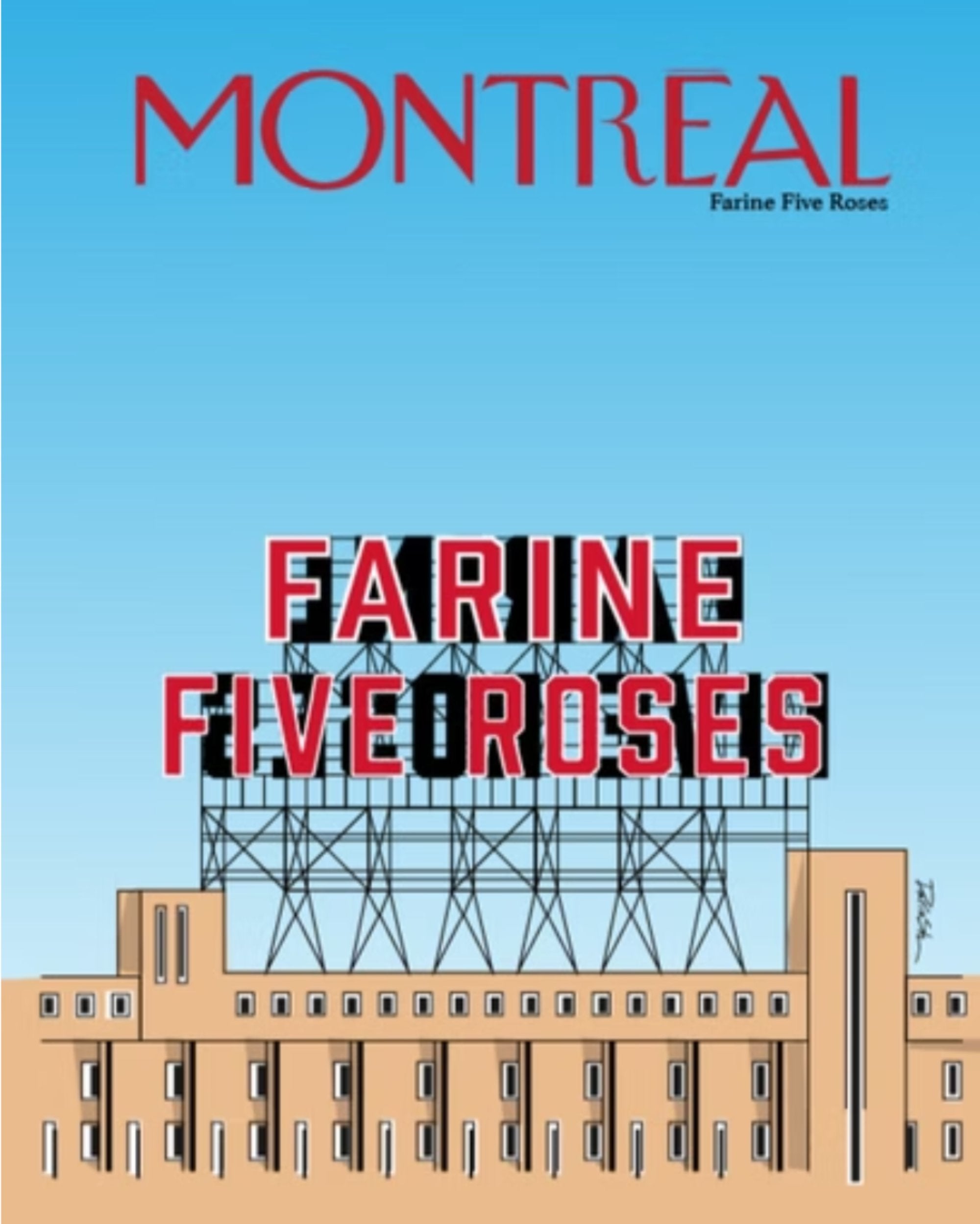 Affiche Montréal - Dairus Hramezani -14099