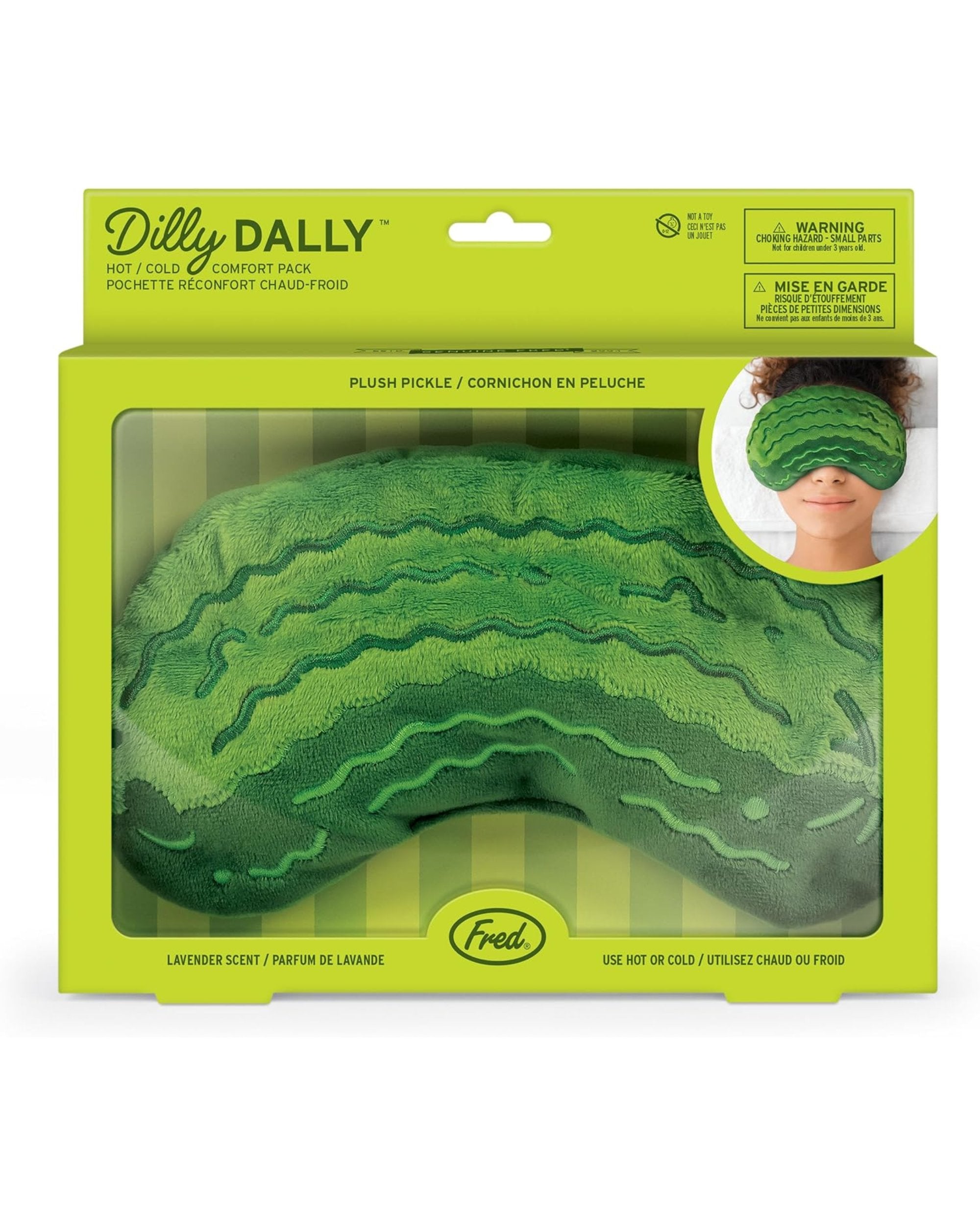 Coussin pour les yeux - Dilly Dally (Cornichon)