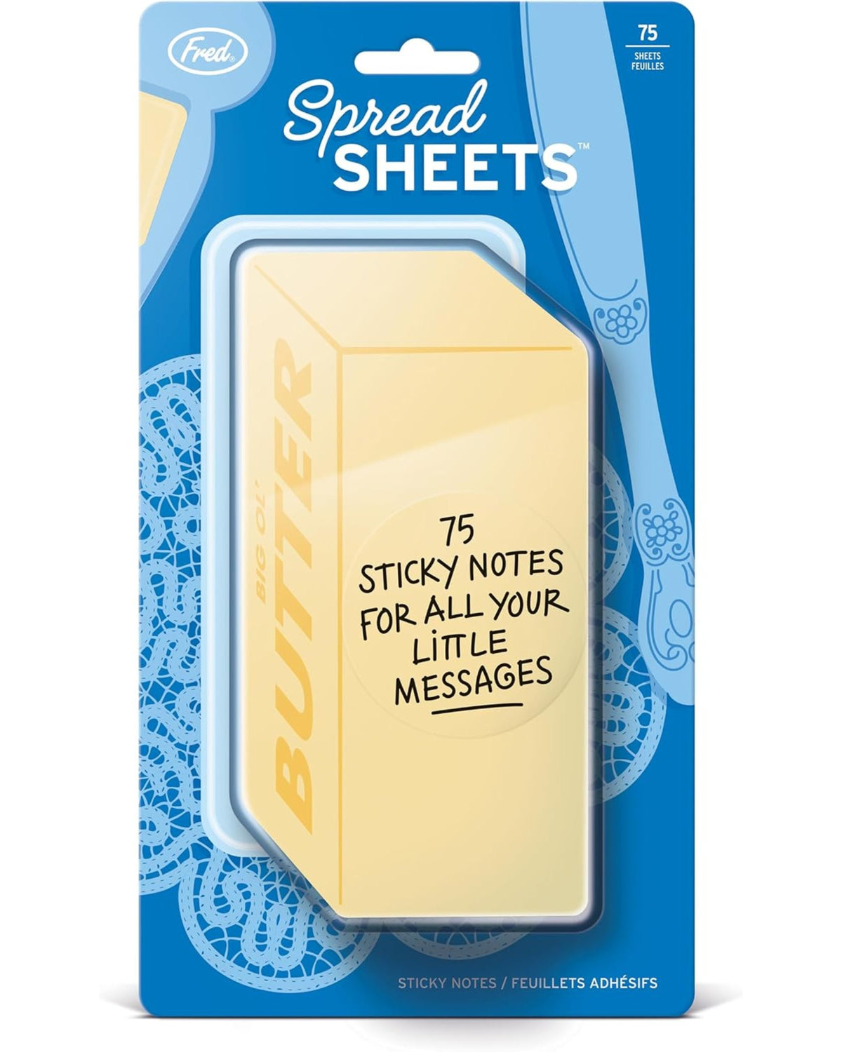 Spread Sheets : notes autocollantes (sticky notes)