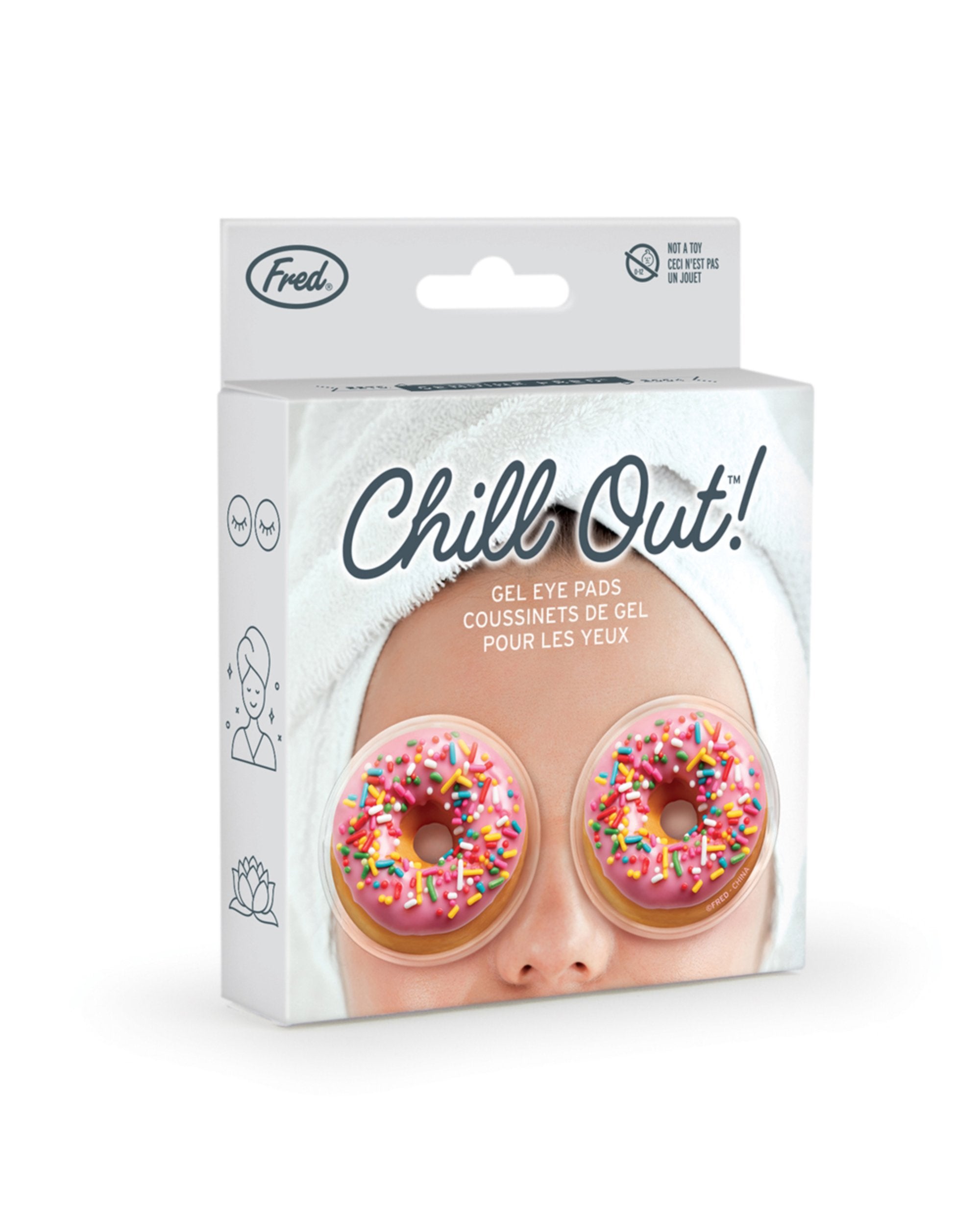 Coussin de gel pour les yeux - Chill Out! (Beignes)