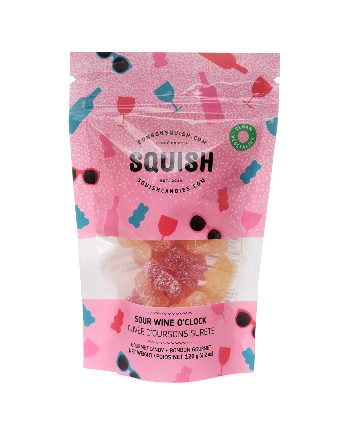 Bonbon gourmet végétalien - Cuvée d'oursons surets