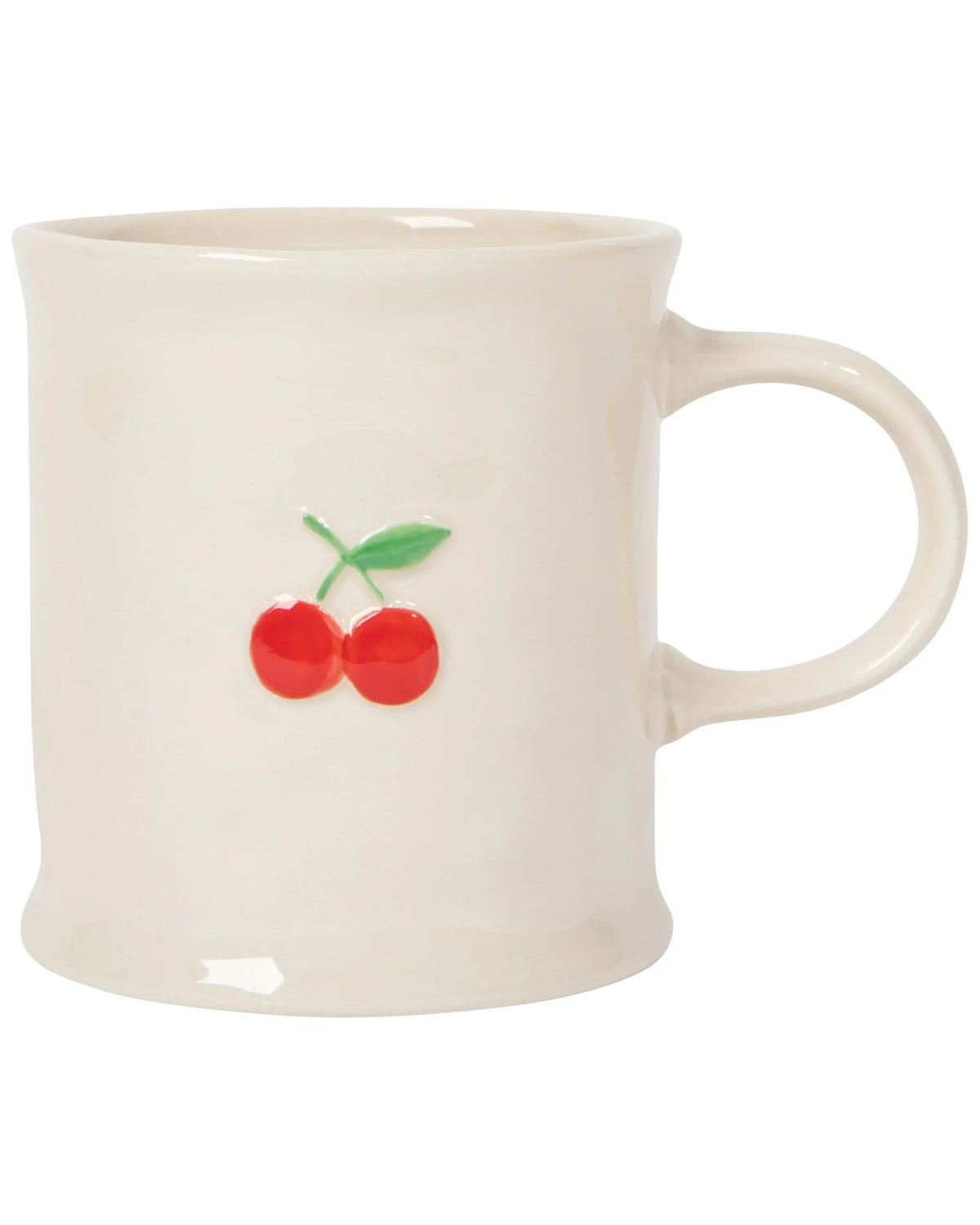 Mug à motif cerise en relief
