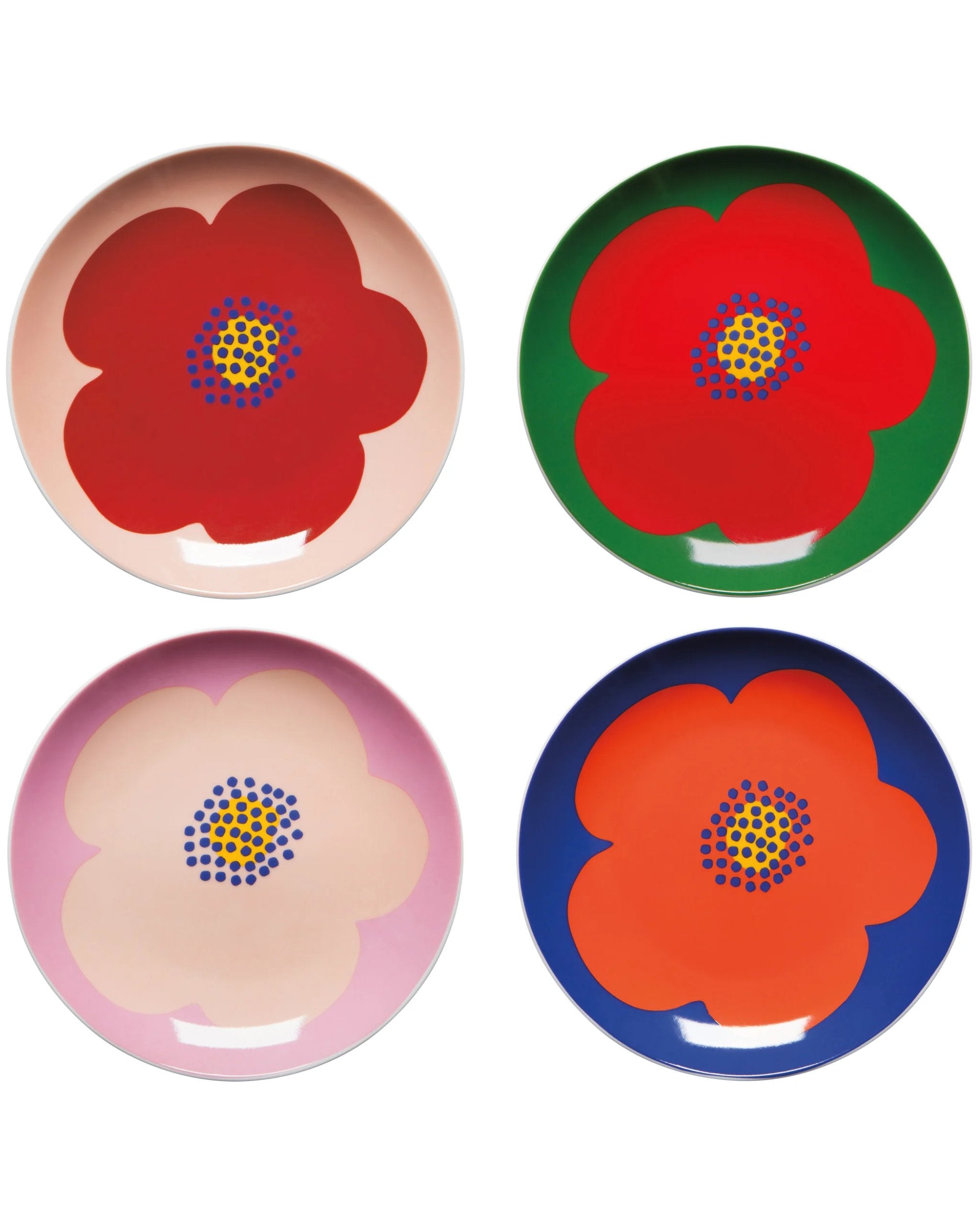 Set of plates (4) - citrus aperitif - Jubilee