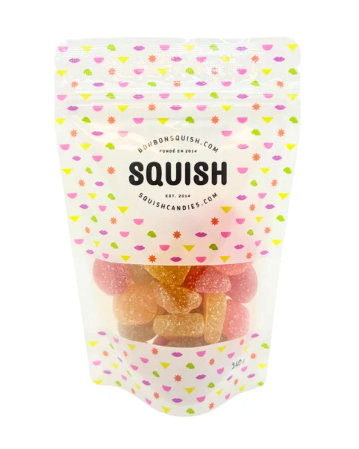 Bonbon gourmet végétalien - Mix exotique acidulés (Fizzy Exotic)