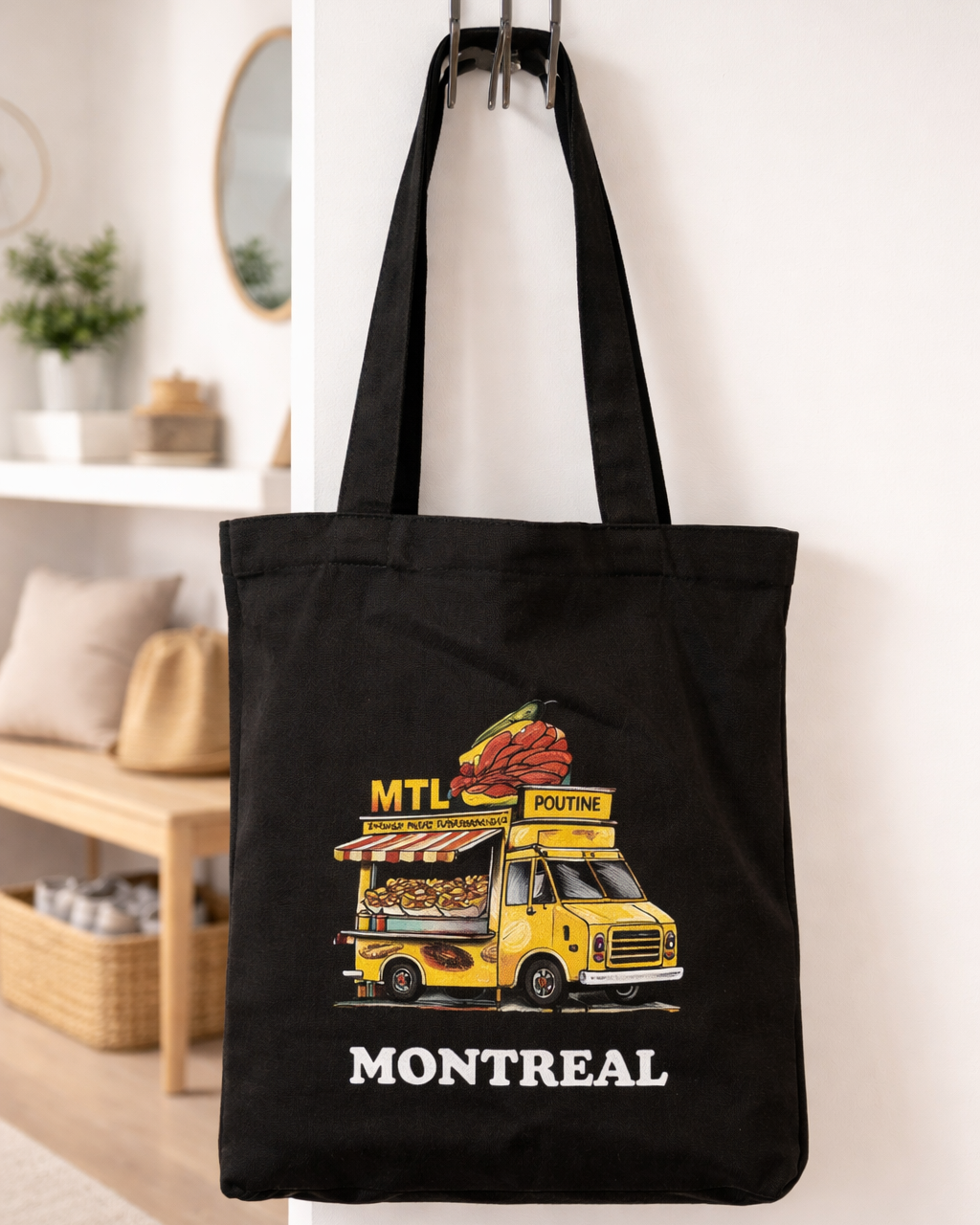 Reusable Tote Bag "MTL Food Truck" - LB