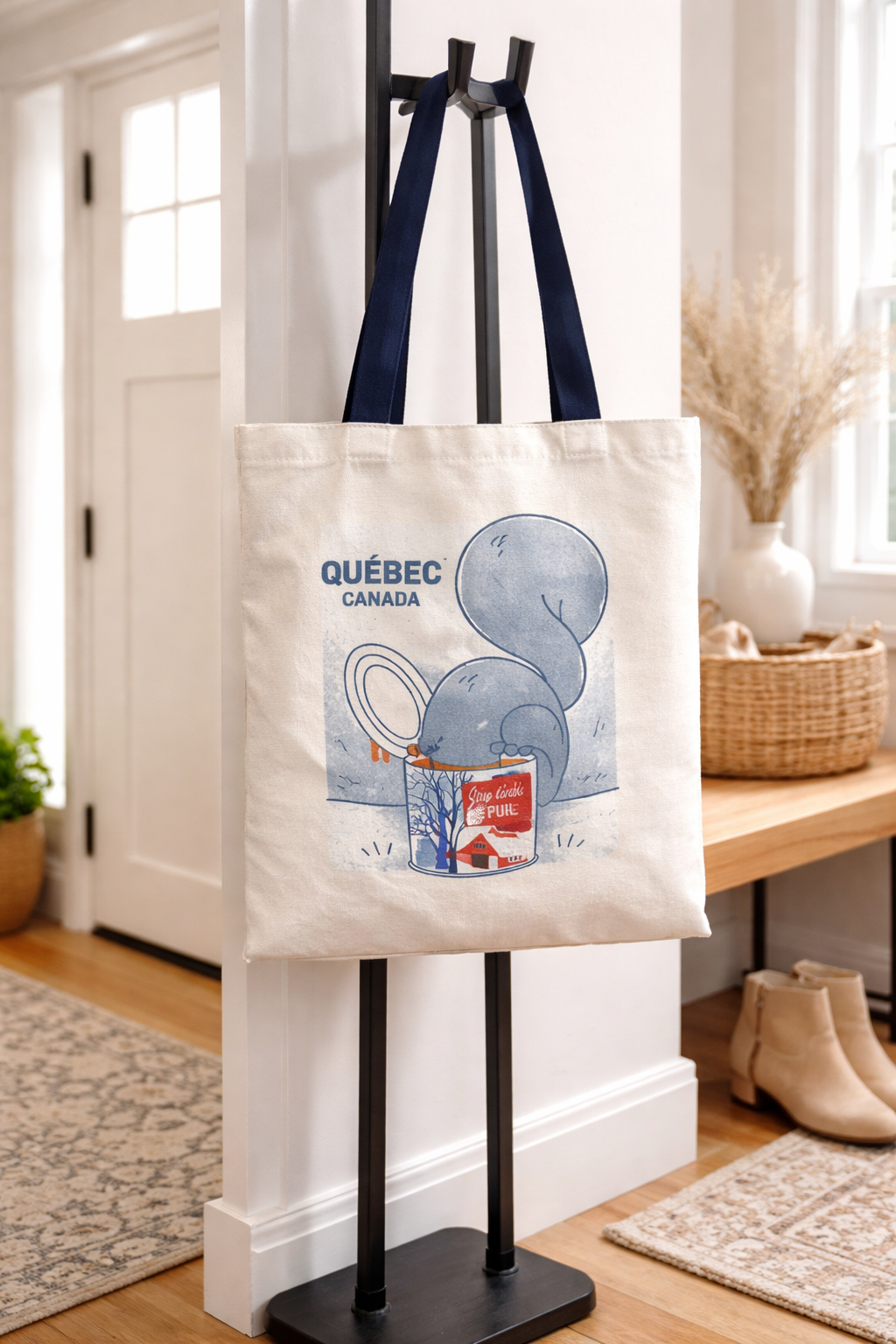 Sac tote réutilisable "Écureuil Sirop" - LB