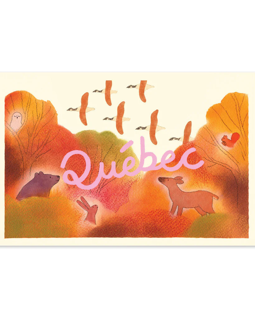 Carte postale - FORÊT LAURENTIENNE Québec - Charlotte Parent