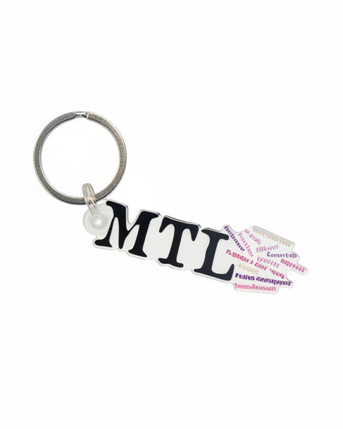 MTL LB Neighbourhoods Keychain