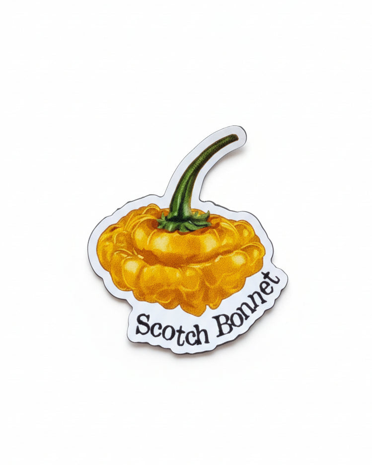 Aimant mince ''Piment Scotch Bonnet'' LG