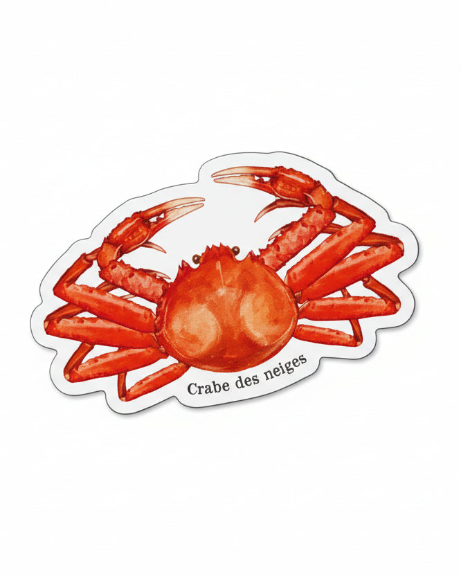 Aimant mince ''Crabe des neiges'' LG
