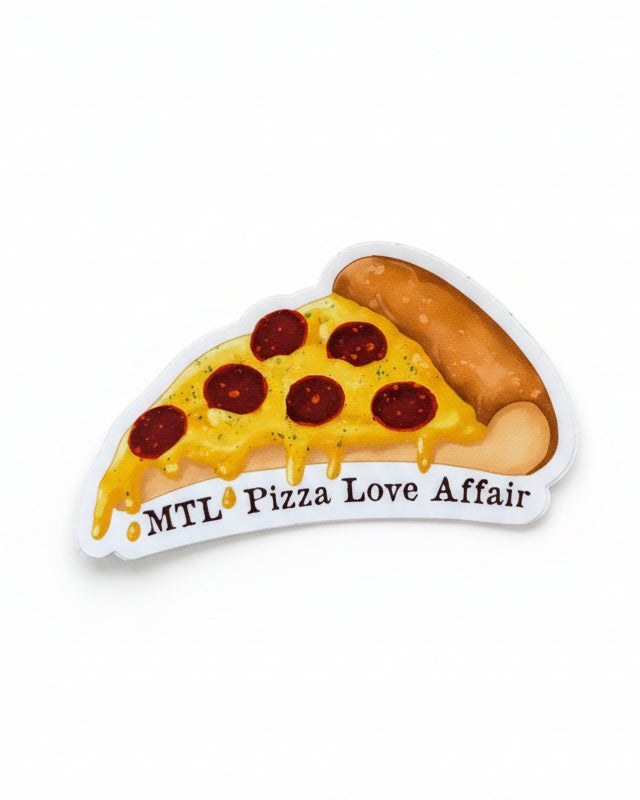 Autocollant LG - ''MTL Pizza Love Affair''