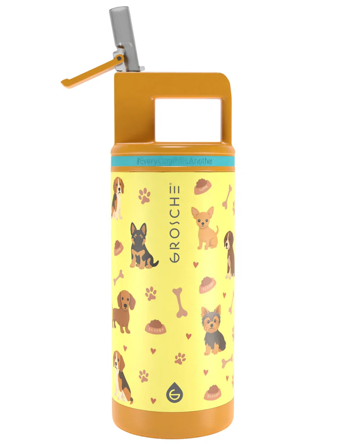 Bouteille d'eau 16oz ALPINE chiens