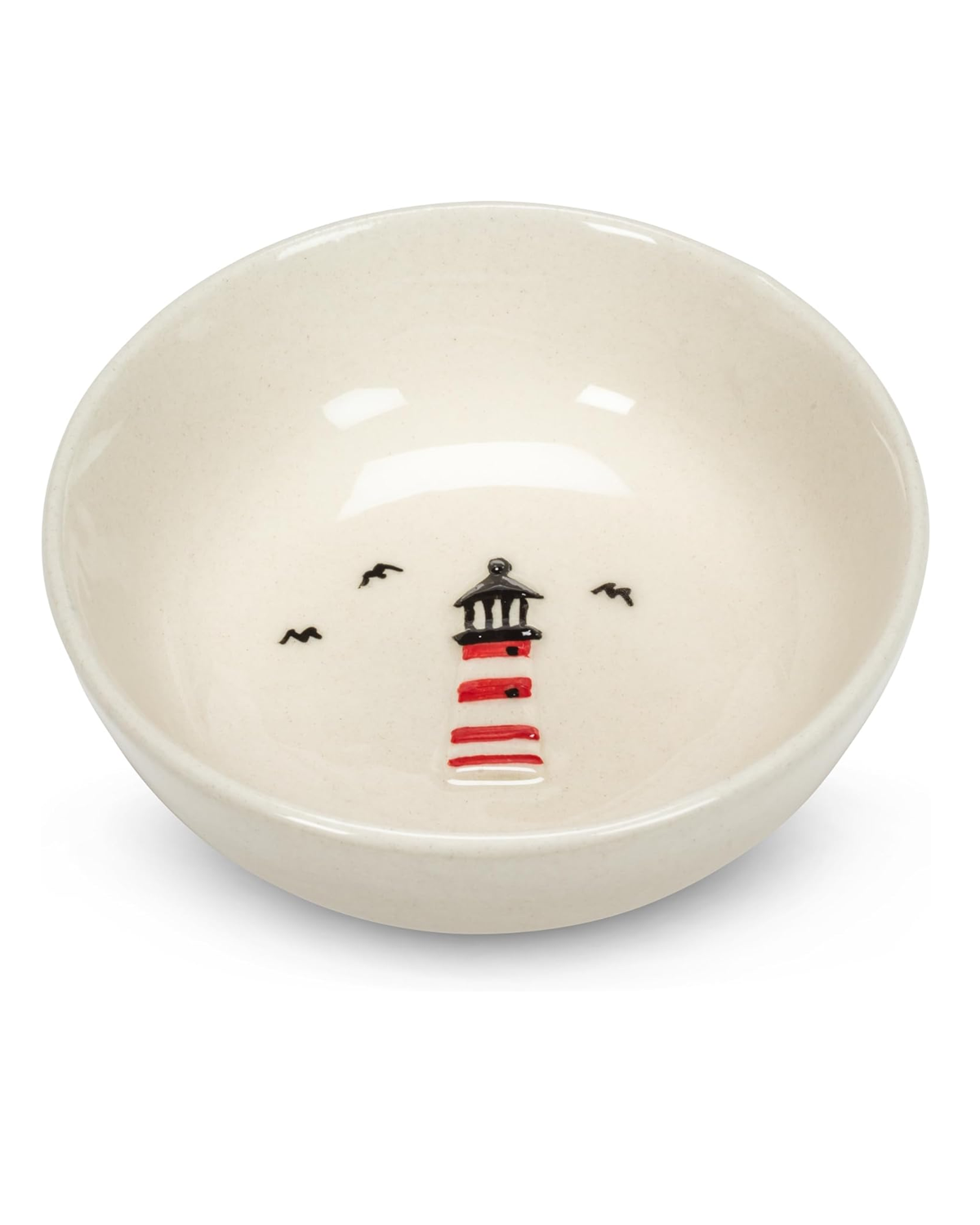 Petit bol avec phare au centre
