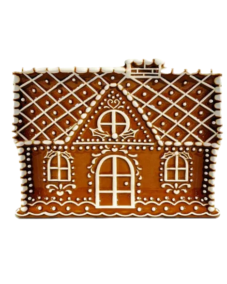 Petite assiette maison en pain d'épice - BIA