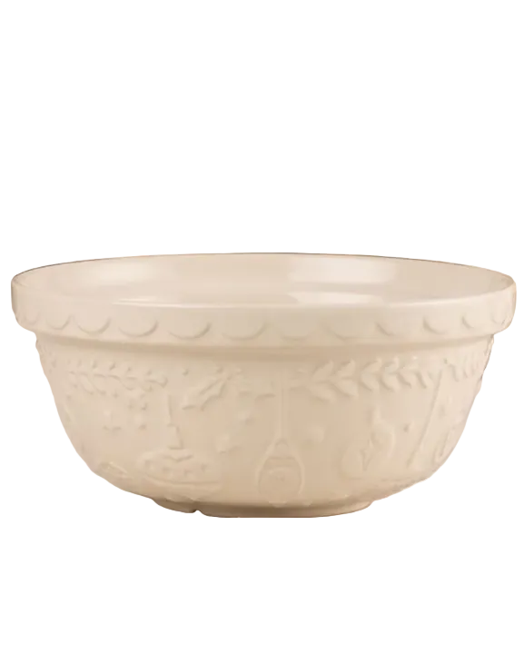 Bol à mélanger Deck the Halls 29 cm (2,7 L) crème - Mason Cash