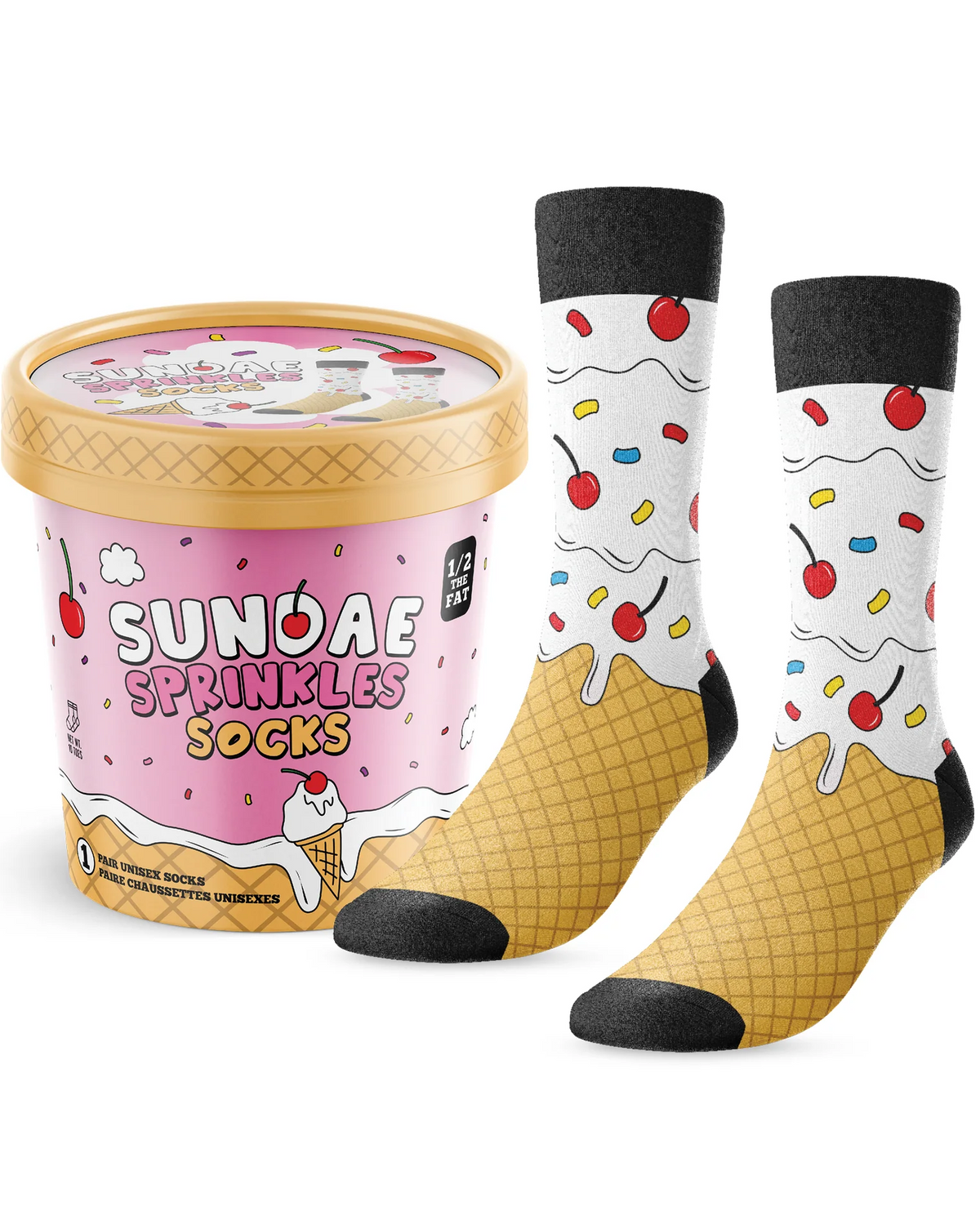 Chaussettes - Sundae au paillettes