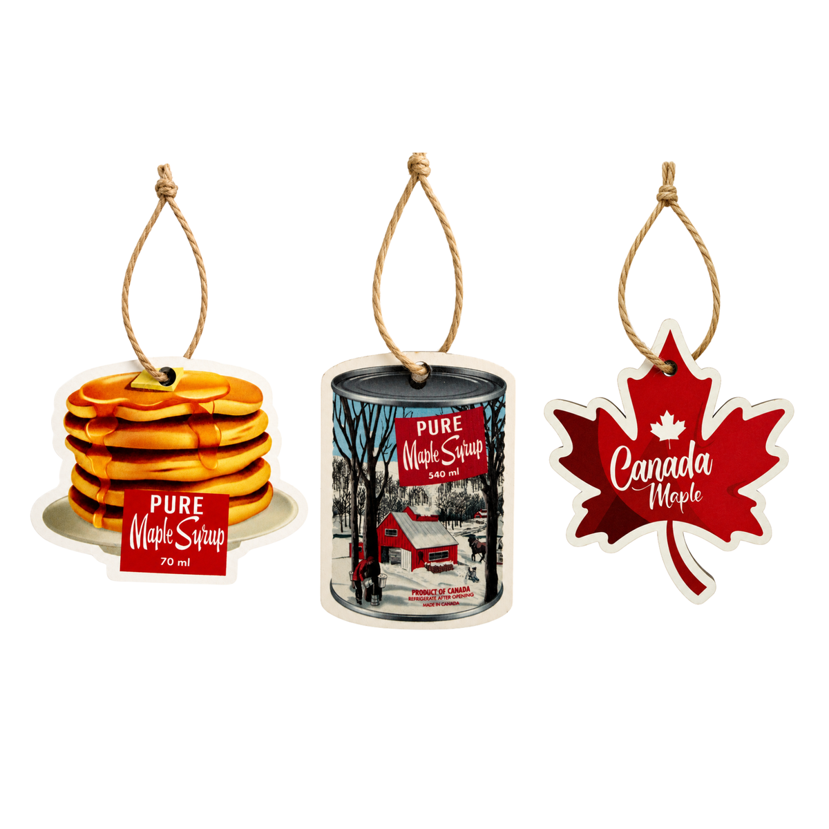 Ornements de Noël: Français / Feuille d'érable