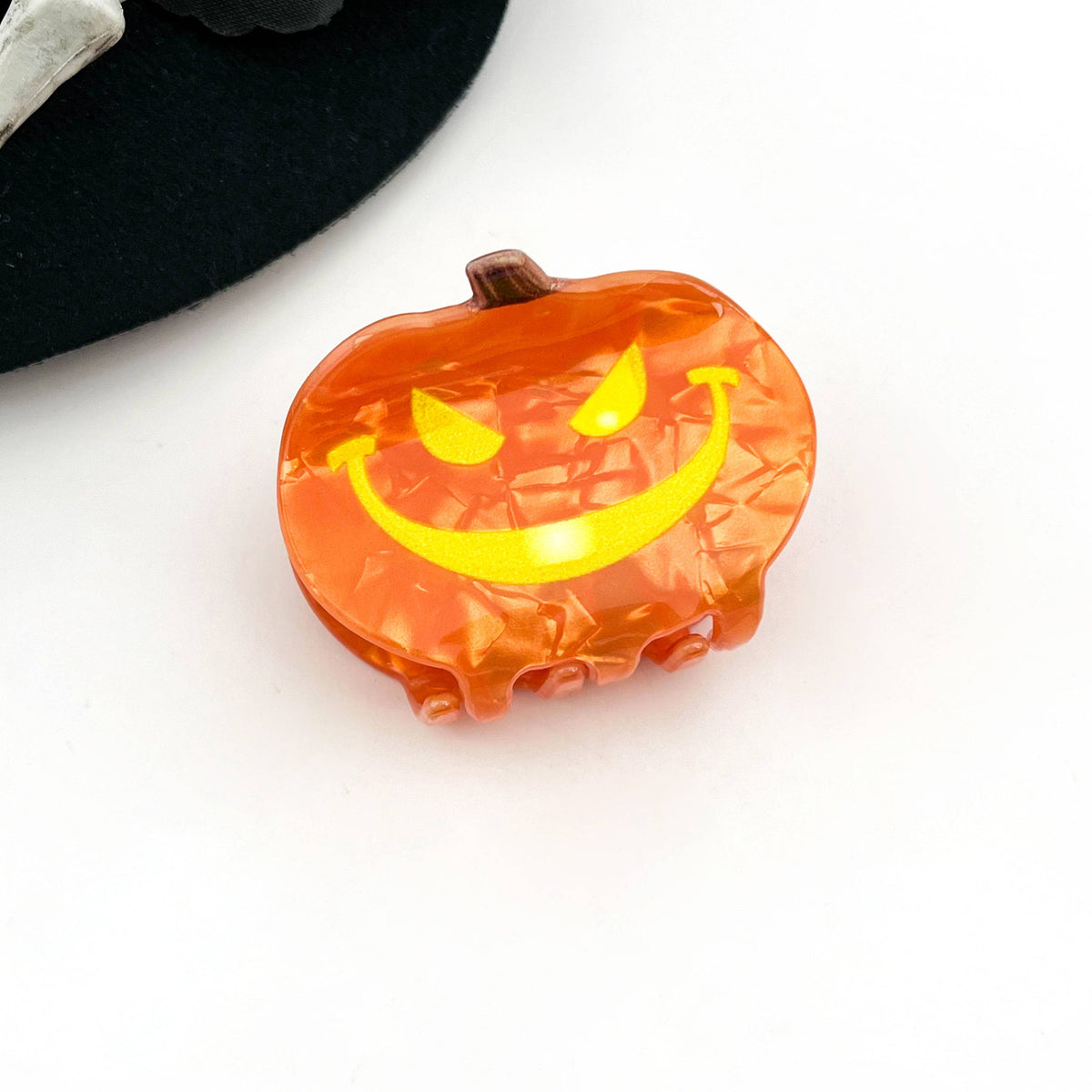Pince à cheveux citrouille, accessoire de coiffure d'Halloween: Pumpkin