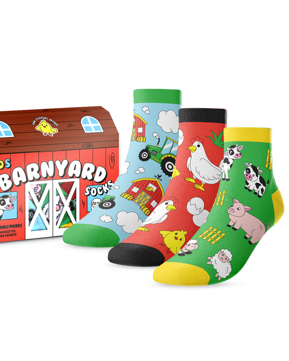 Chaussettes pour enfants - Animaux de la ferme