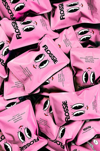 Barbe à papa rose vanille