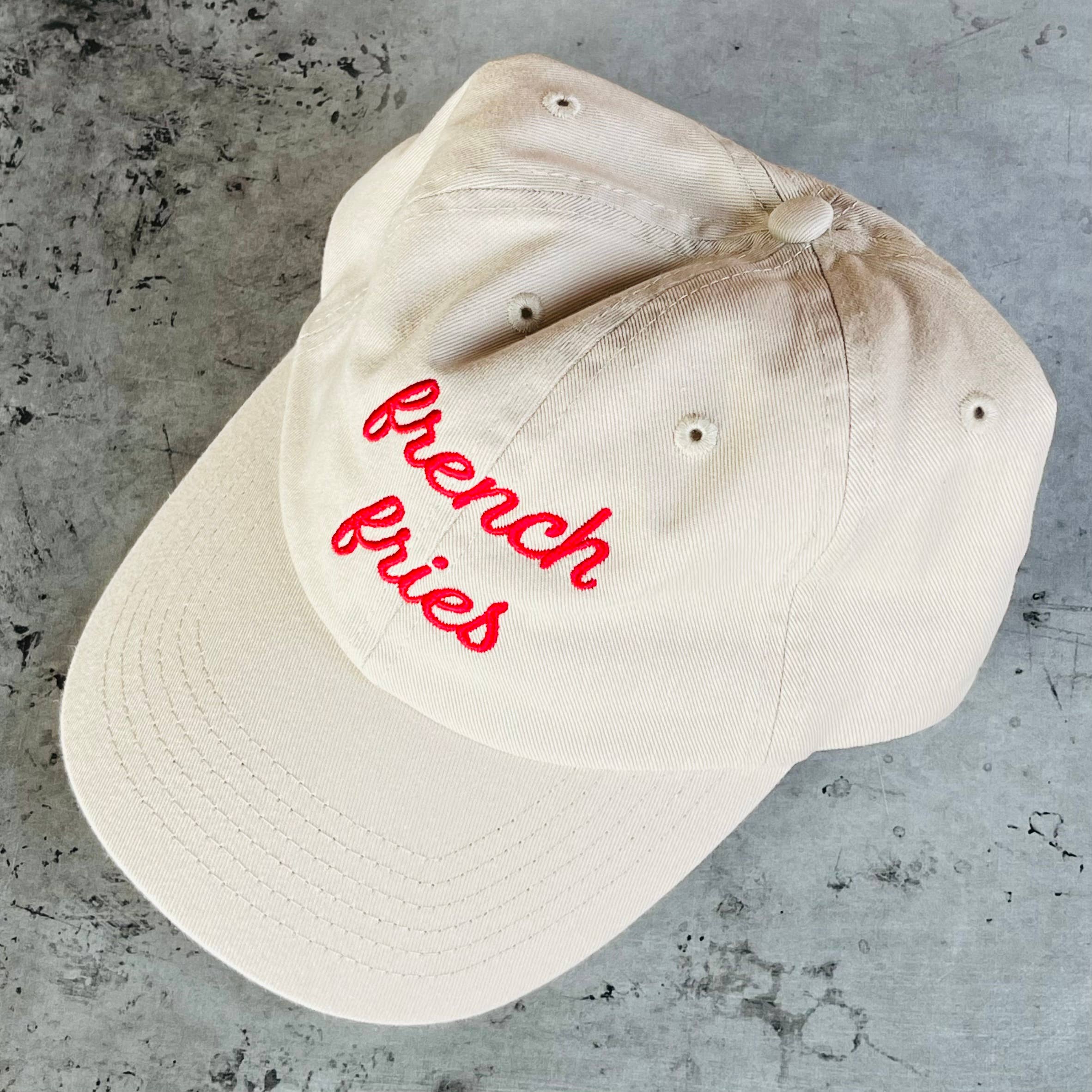 Casquette dad hat « french fries » humoristique pour amateurs de frites