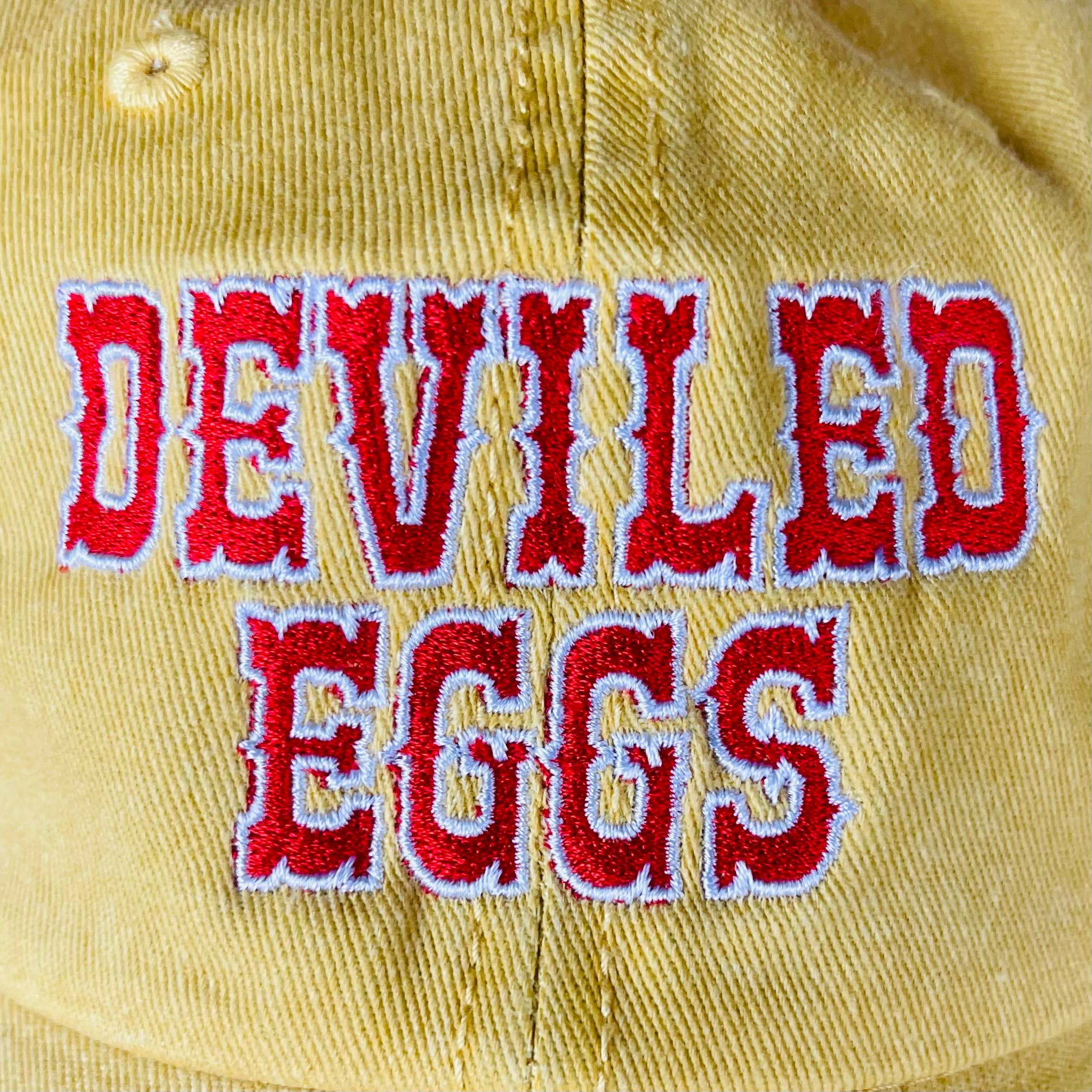 Casquette de papa baseball « Deviled Eggs » pour chef gourmet