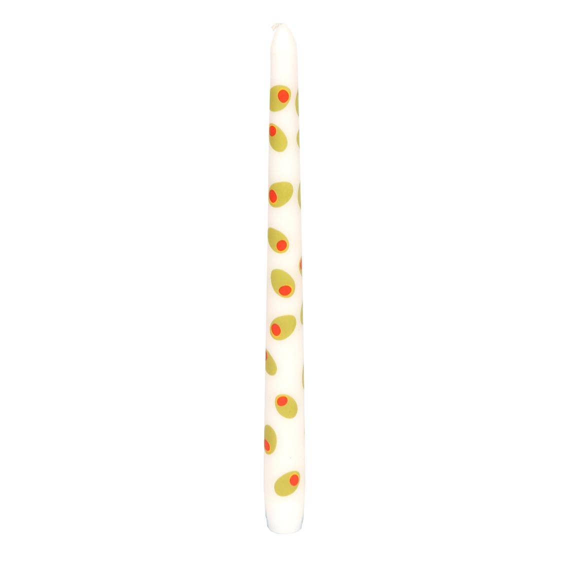 Bougies effilées olive pour dîner - lot de 2 | Cadeaux d'été |