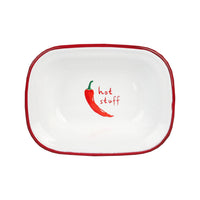 Plat émaillé Chili - 20 cm | Cadeaux d'été |