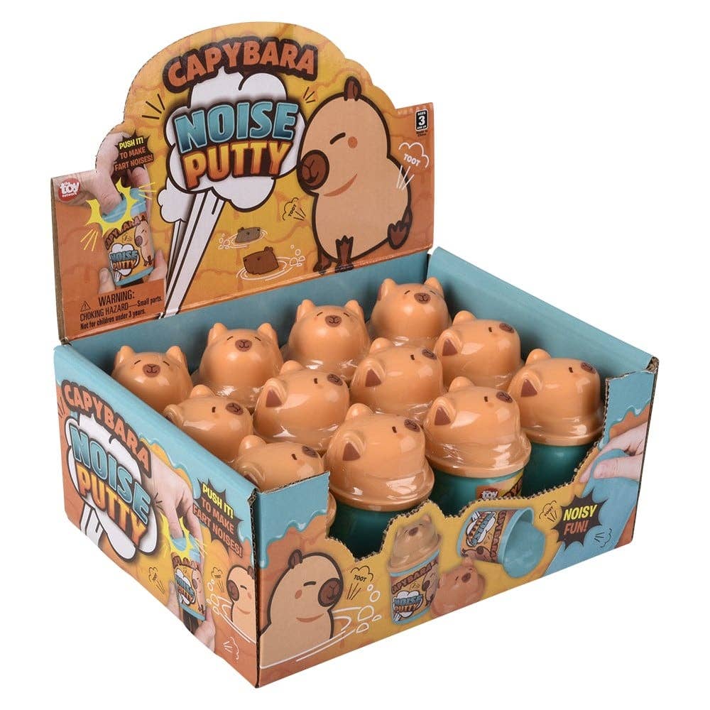 Pâte sonore pet de capybara 3" - lot de 12 - La Luna Bella - Toys