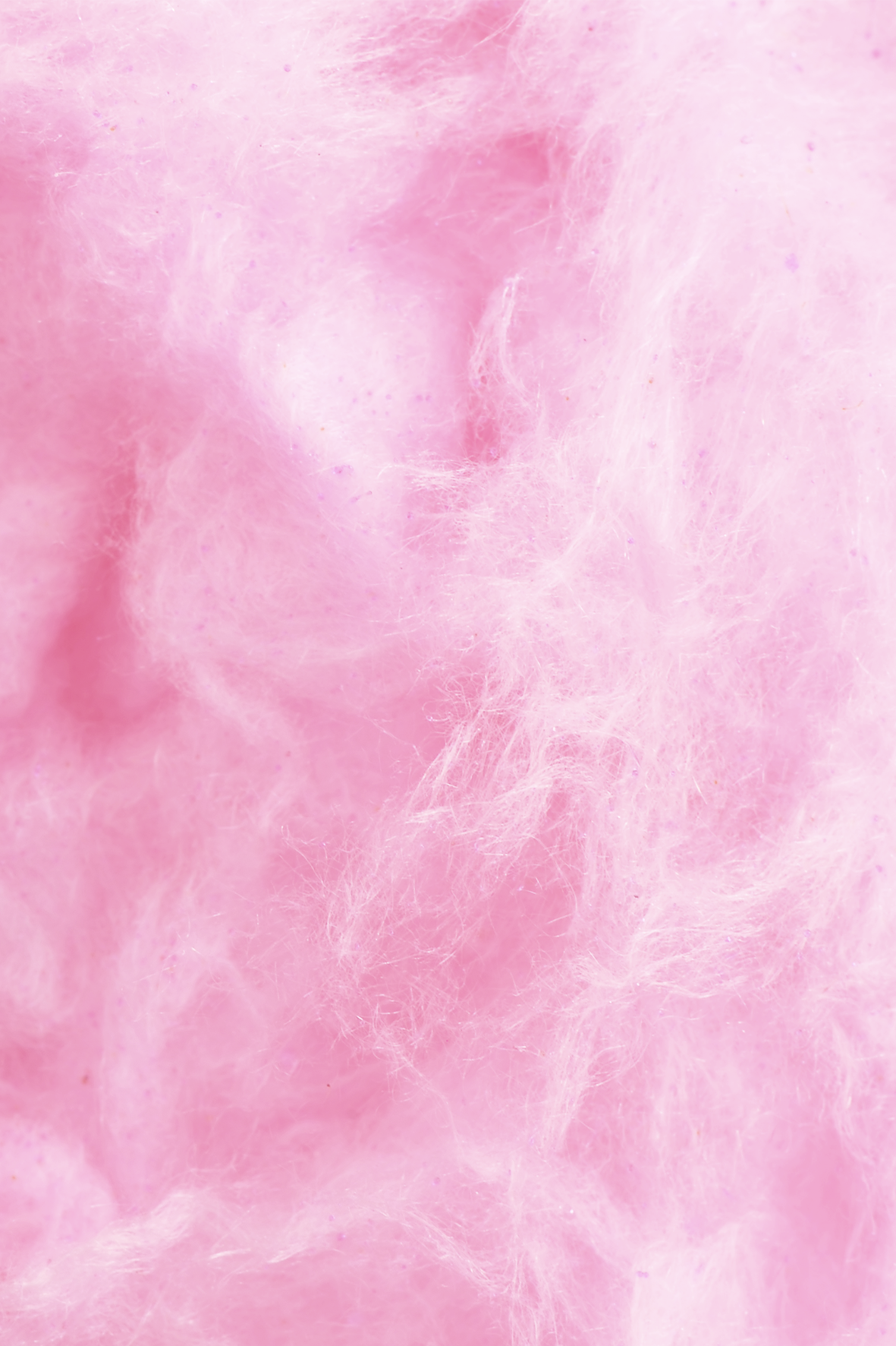 Barbe à papa rose vanille