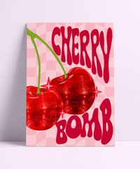 Impression murale Cherry Bomb: A3