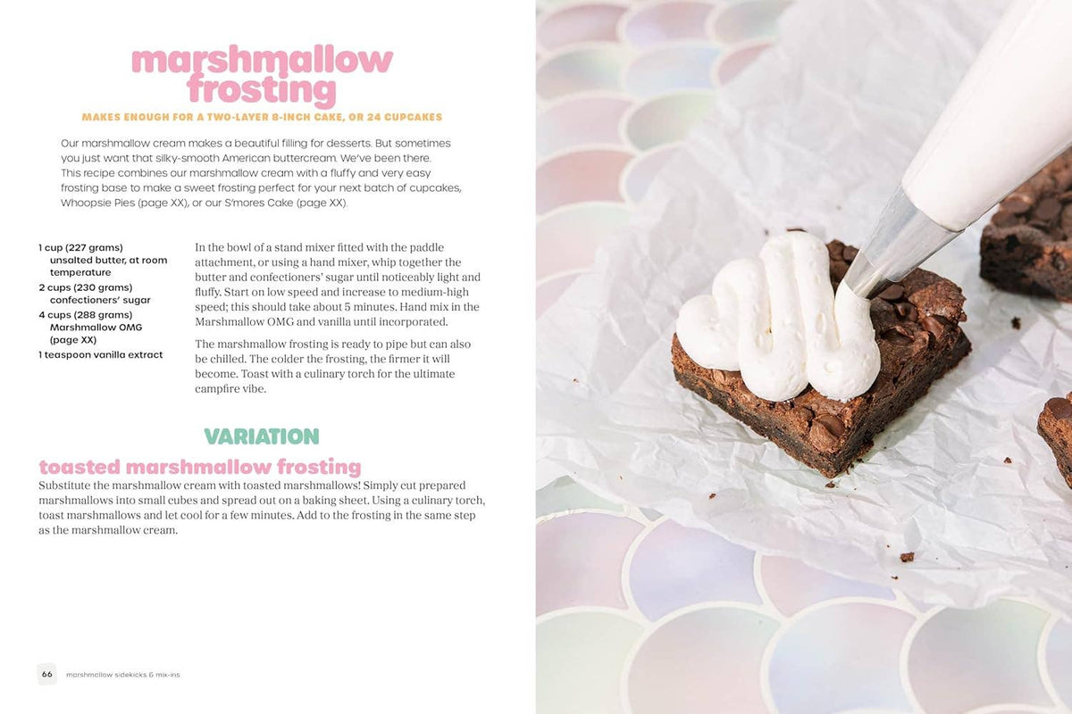Le livre de recettes XO Marshmallow