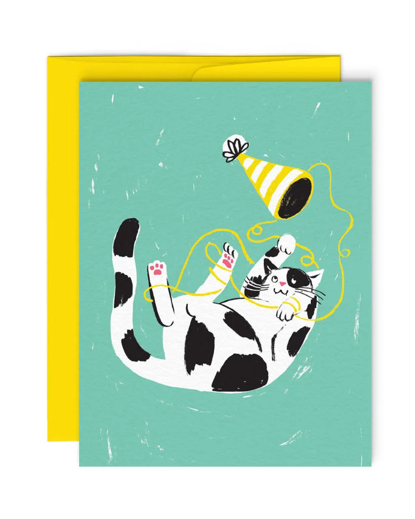 Carte de souhaits - Chat Taquin - Gabrielle Lamontagne - Paperole