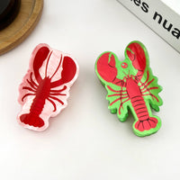 Pince à cheveux homard rouge, accessoires pour cheveux Océan: Rose