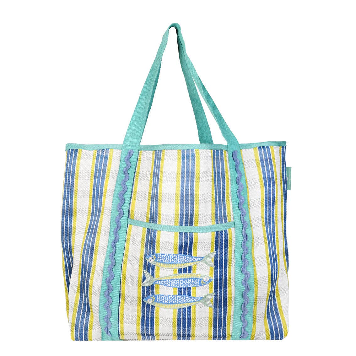 Sac cabas sardine en plastique recyclé