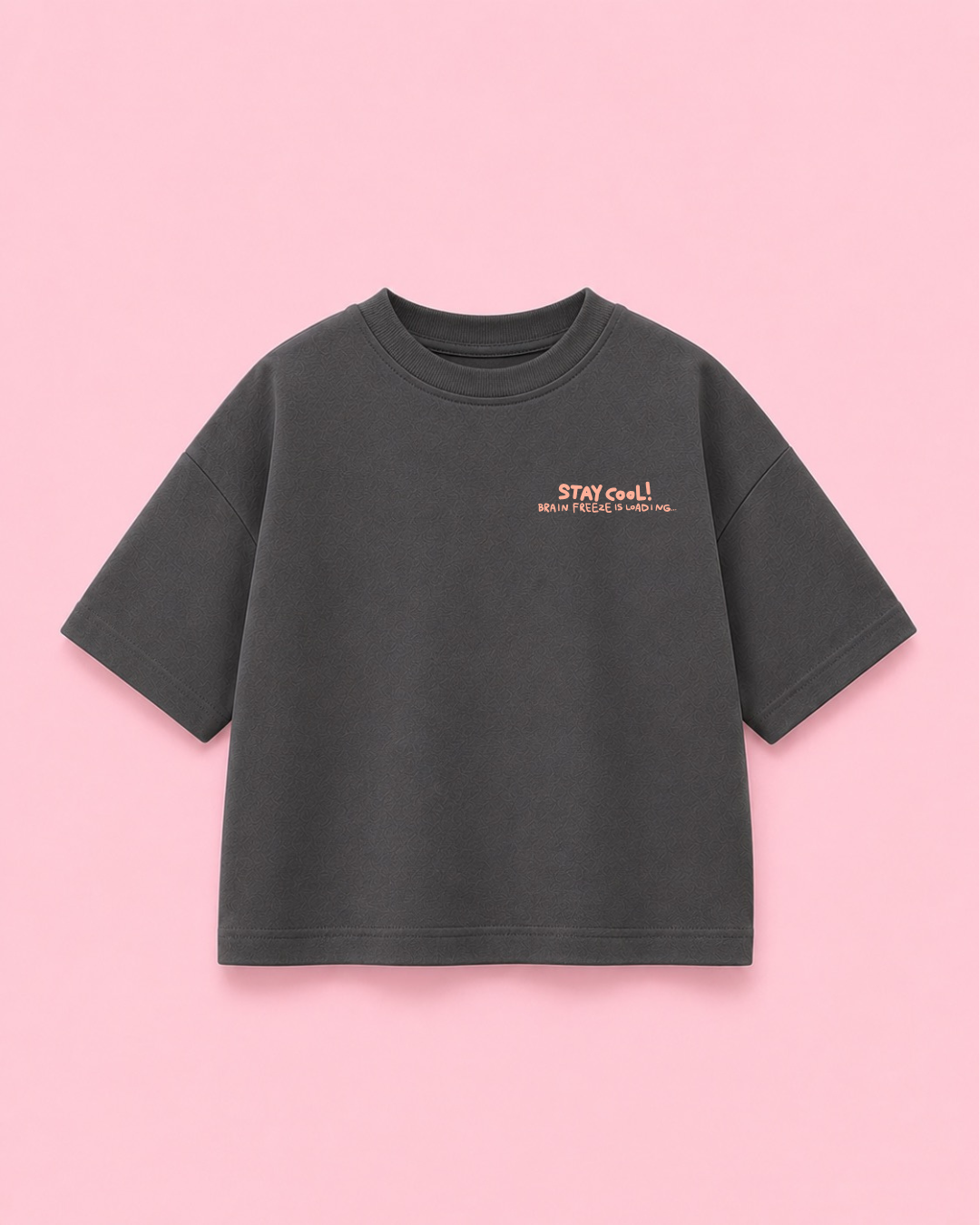 Motif thermocollant Glace - Ambiance Glace - Été - À repasser: Orange pastel